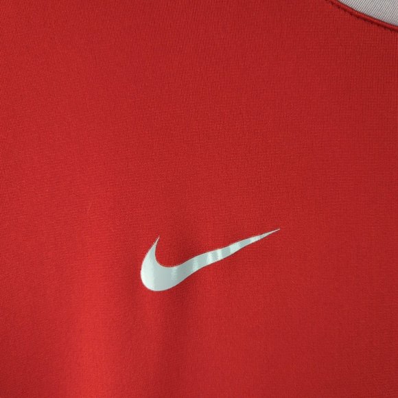 Red US Soccer Nation Team Dri-Fit training jersey - USMNT -  XL - Picture 3 of 10